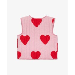 Sissel Edelbo Honey Mini Quilted Suzani Vest Red Heart 